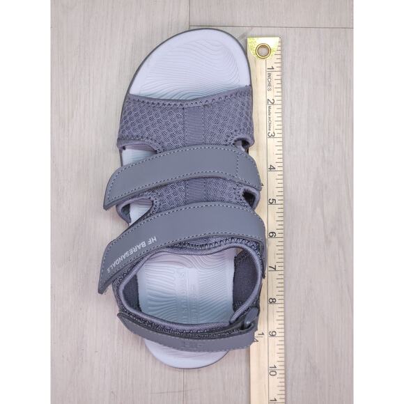 HIKE Footwear HF Bare Sandals – Women’s Size 7 Adjustable Gray Sport Sandals - Picture 5 of 11